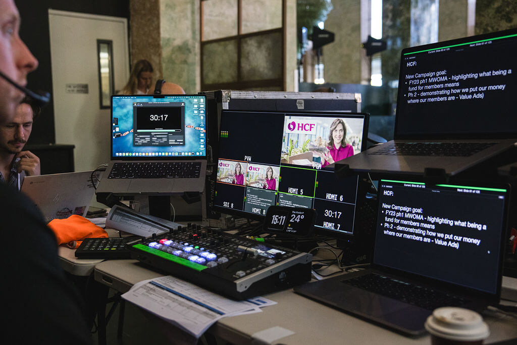 Eat The Elephant Technical production for live, virtual & hybrid experiences