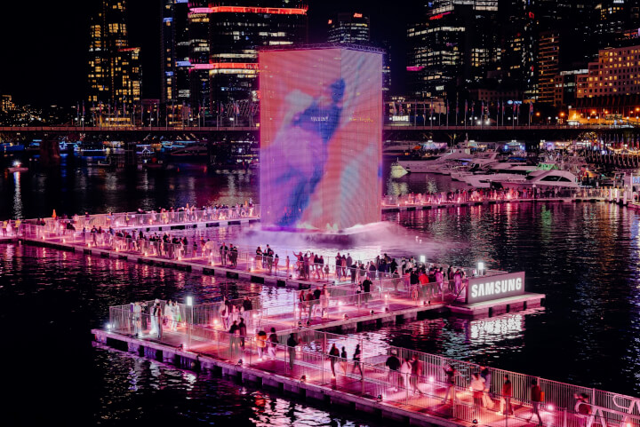 SAMSUNG <br>SPACE TO DREAM (VIVID SYDNEY)