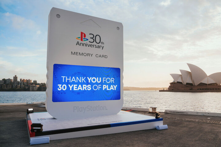 PLAYSTATION <br>30TH ACTIVATION
